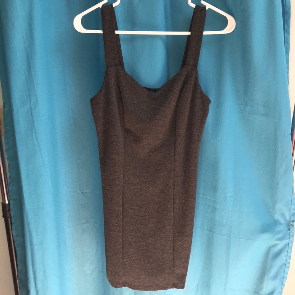 Caged Back Bodycon Dress - Picture 2 of 5